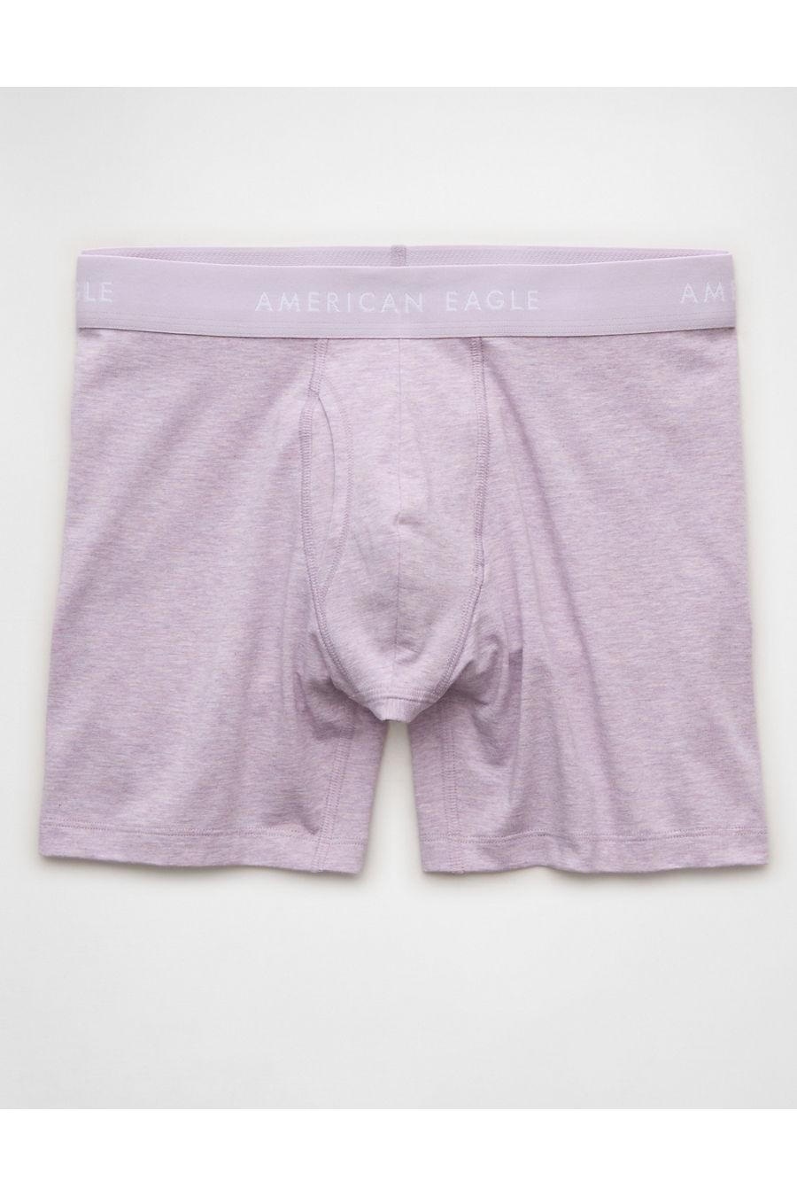 AEO Men's 6" Classic Boxer Brief Men's Lavender Lake by AMERICAN EAGLE