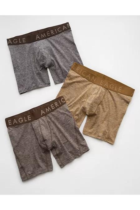 AEO Mens 6 Flex Boxer Brief 3-Pack Men's Multi by AMERICAN EAGLE