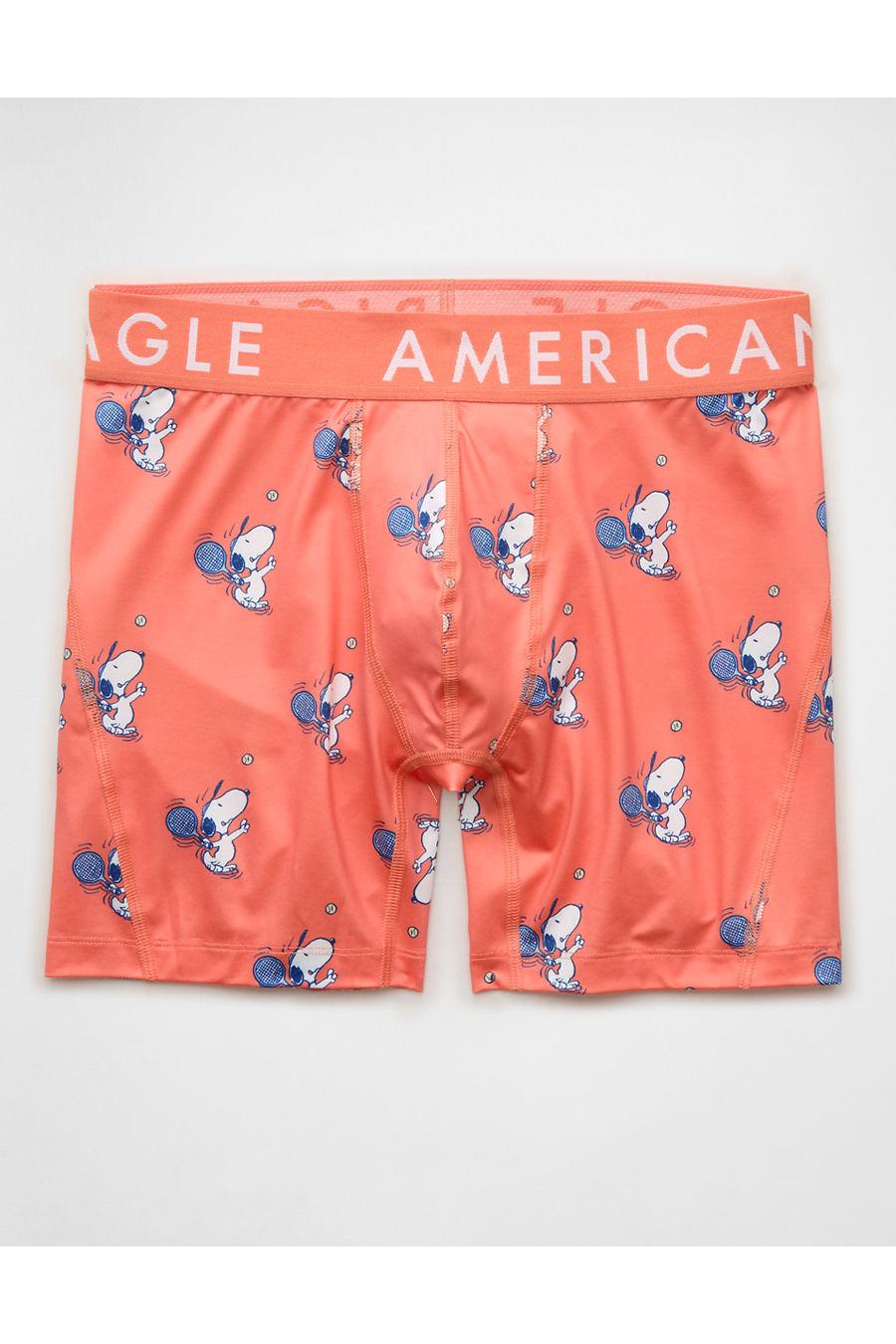 AEO Men's 6" Flex Boxer Brief Men's Orangeade by AMERICAN EAGLE