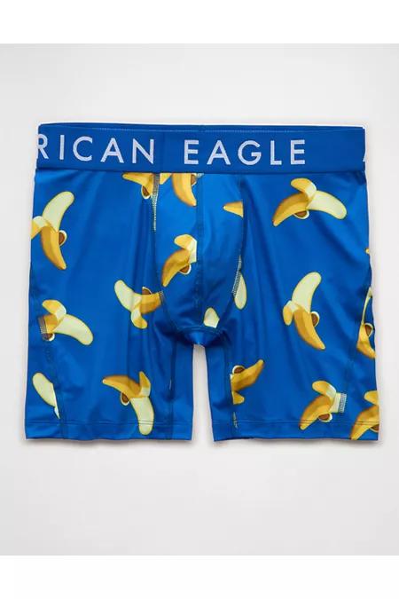AEO Men's Bananas 6" Flex Boxer Brief Men's Cobalt by AMERICAN EAGLE