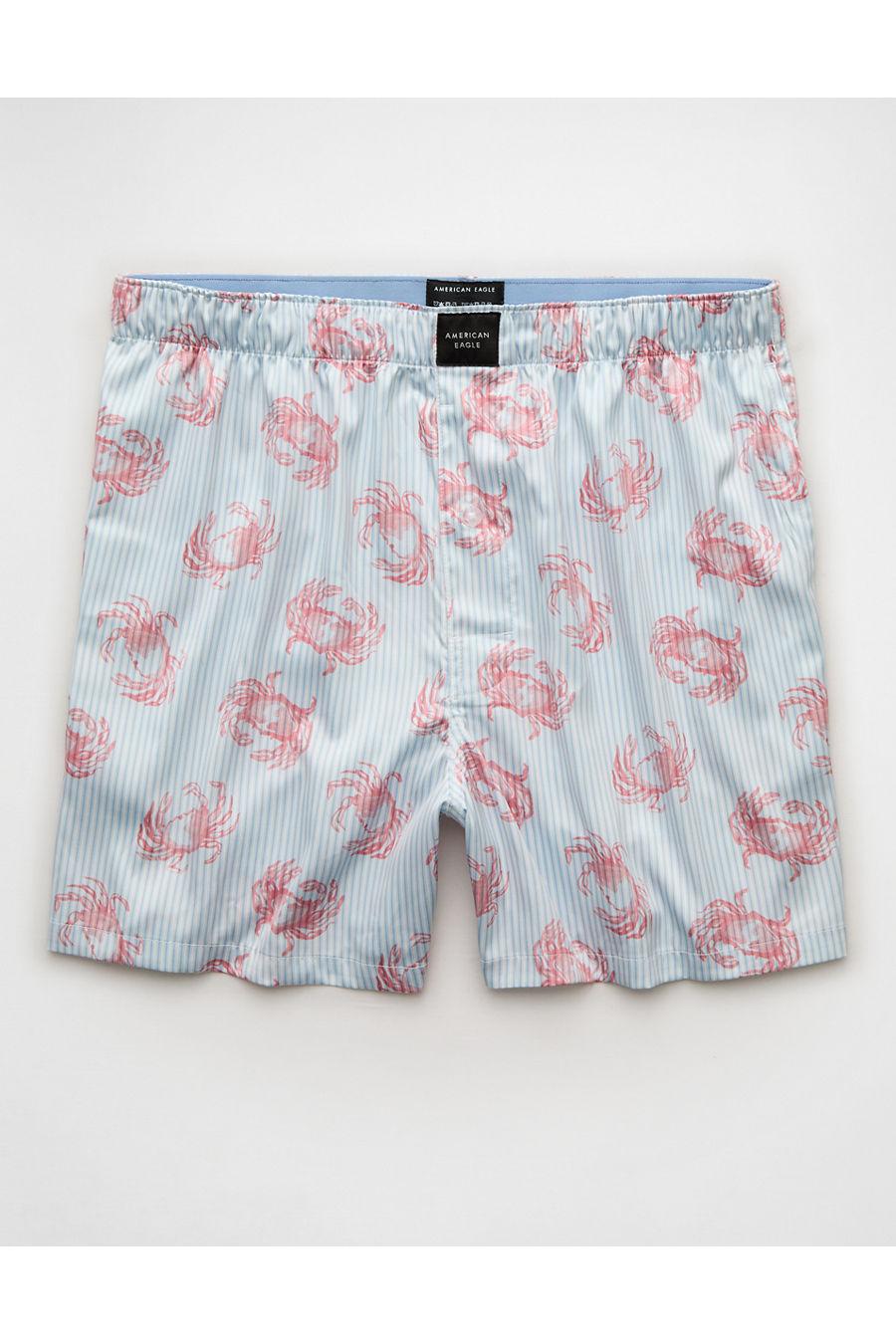 AEO Men's Foodatin Pocket Boxerhort Men's Light Blue by AMERICAN EAGLE