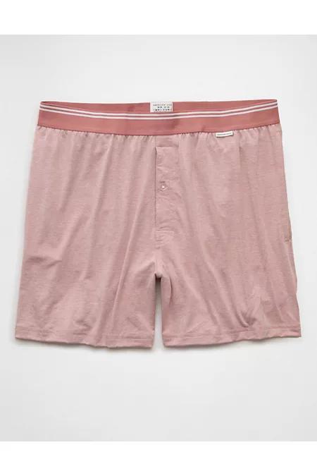 AEO Men's Spritz Ultra Soft Pocket Boxer Short Men's Dusty Pink by AMERICAN EAGLE AEO Men's Spritz Ultra Soft Pocket Boxer Short Men's Dusty Pink by AMERICAN EAGLE