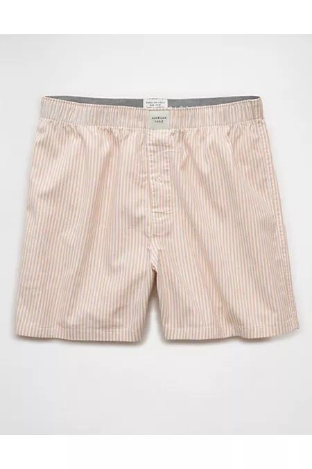 AEO Men's Stretch Boxer Short Men's Khaki by AMERICAN EAGLE