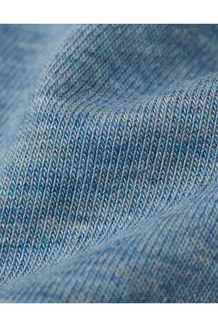 AEO Men's Striped 6" Classic Boxer Brief Men's Blue Mist by AMERICAN EAGLE