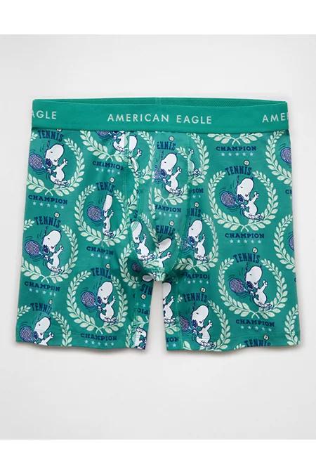 AEO Men's Striped 6" Classic Boxer Brief Men's Green by AMERICAN EAGLE AEO Men's Striped 6" Classic Boxer Brief Men's Green by AMERICAN EAGLE