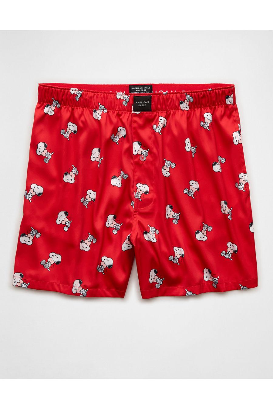 AEO Men'satin Pocket Boxerhort Men's Red by AMERICAN EAGLE