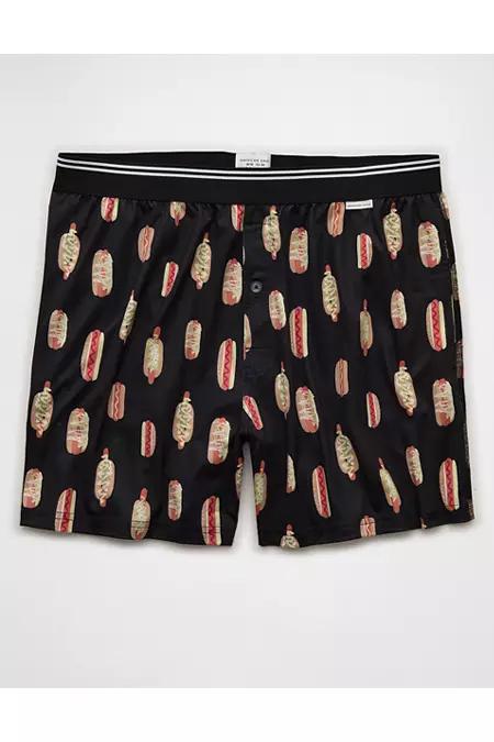 AEO Men'spritz Ultraoft Pocket Boxerhort Men's Black by AMERICAN EAGLE