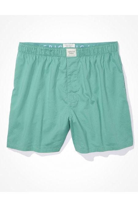 AEO Solid Stretch Boxer Short Men's Bright Green XXXL by AMERICAN EAGLE