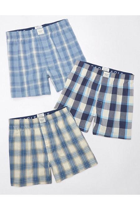 AEO Stretch Boxer Short 3-Pack Men's Multi XS by AMERICAN EAGLE