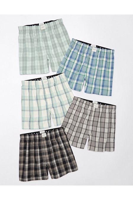 AEO Stretch Boxer Short 5-Pack Men's Multi M by AMERICAN EAGLE