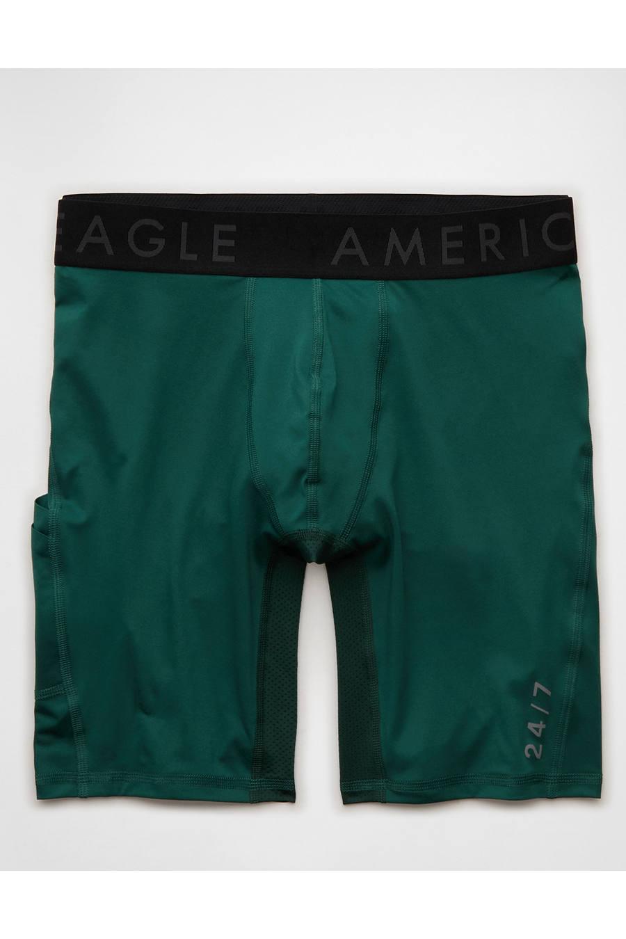 AEOen's 8" Flex Boxer Briefen's Pine by AMERICAN EAGLE