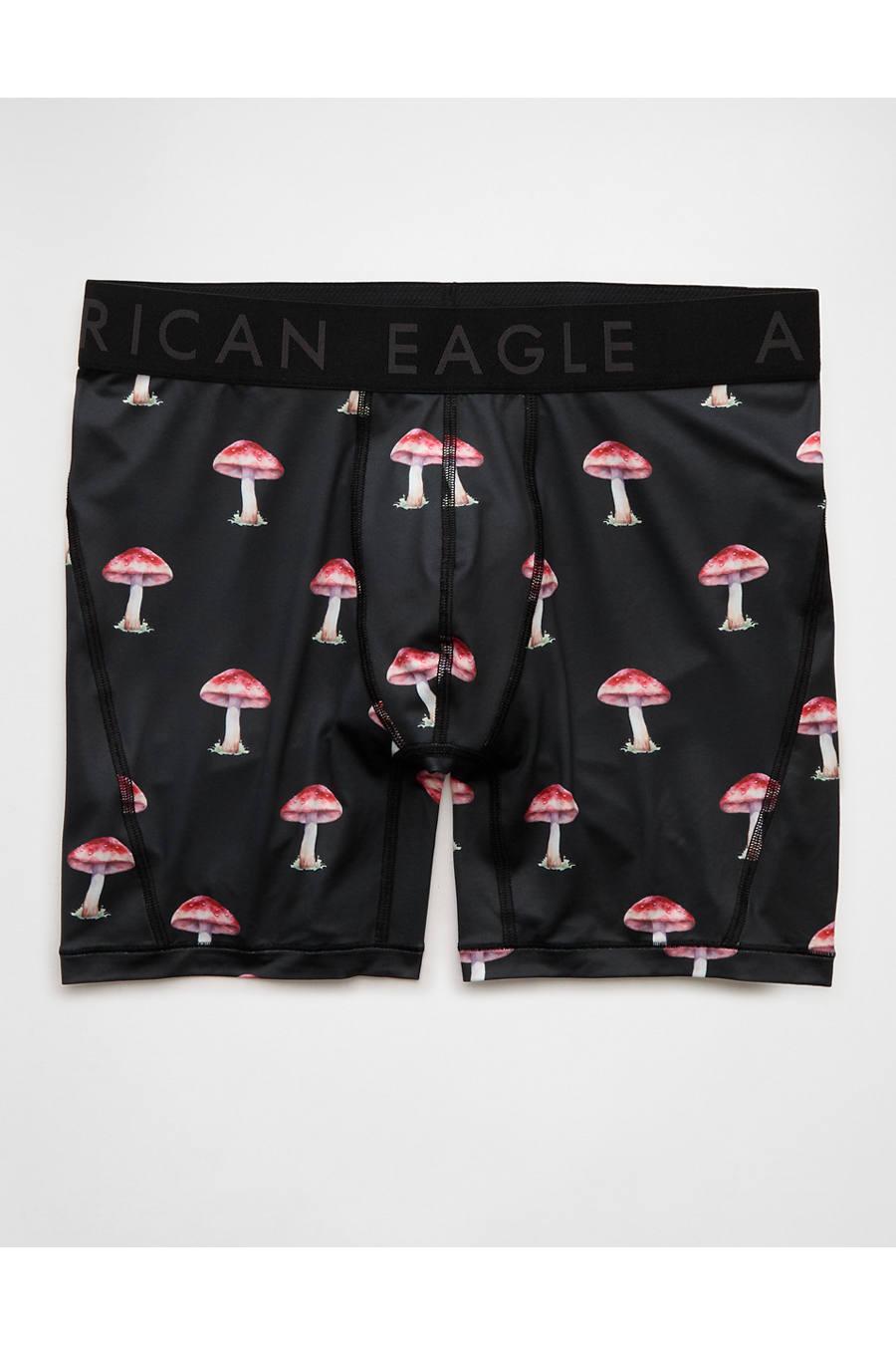 AEOen'sushroom 6" Flex Boxer Briefen's Black by AMERICAN EAGLE AEOen'sushroom 6" Flex Boxer Briefen's Black by AMERICAN EAGLE