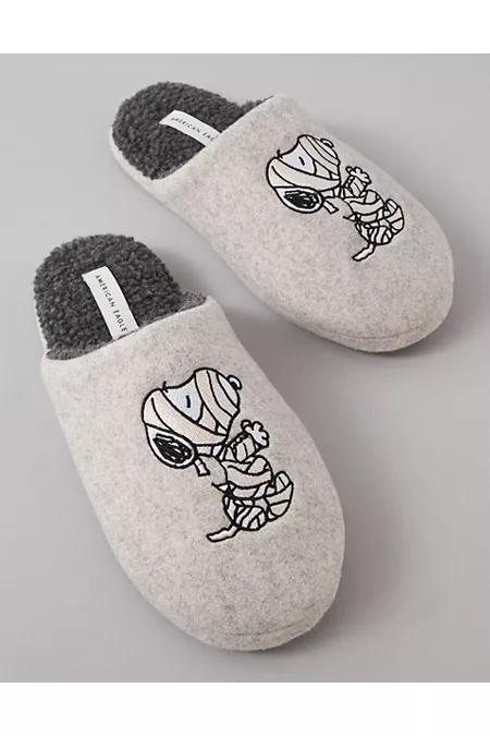 AEen's Snoopy Halloween Slippersen's Gray by AMERICAN EAGLE AEen's Snoopy Halloween Slippersen's Gray by AMERICAN EAGLE