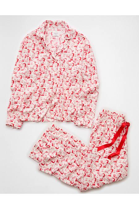 AEnoopy Flannel PJet Women's Cherry by AMERICAN EAGLE