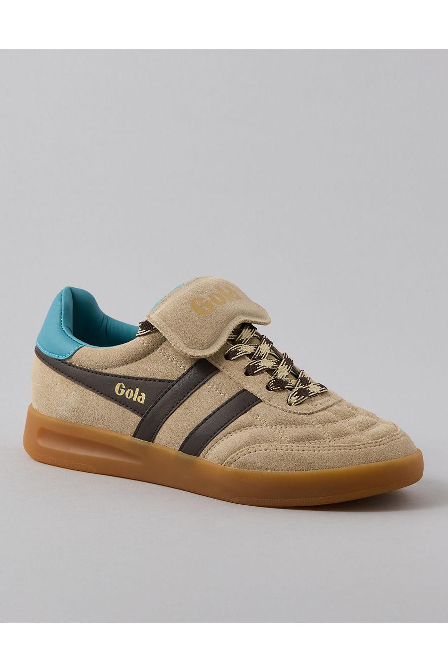 Gola Women's Stadia '86 Sneaker Women's Tan by AMERICAN EAGLE Gola Women's Stadia '86 Sneaker Women's Tan by AMERICAN EAGLE