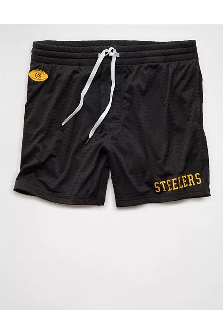 NFL Pittsburghteelers 6" Mesh Loungehort Men's Yellow by AMERICAN EAGLE NFL Pittsburghteelers 6" Mesh Loungehort Men's Yellow by AMERICAN EAGLE