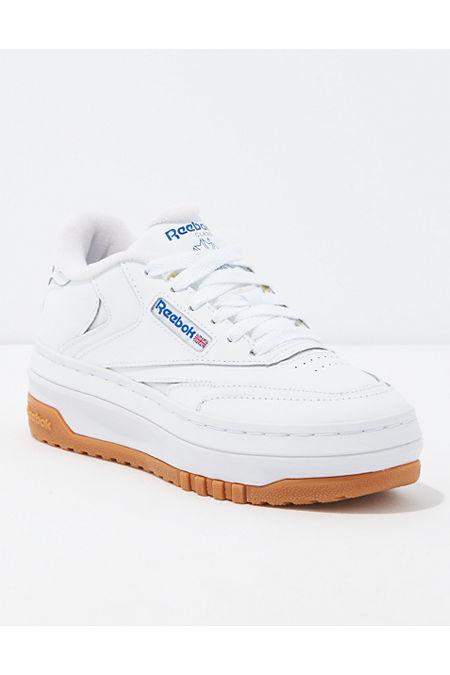 Reebok Womens Club C EXtra Sneaker Women's White by AMERICAN EAGLE Reebok Womens Club C EXtra Sneaker Women's White by AMERICAN EAGLE