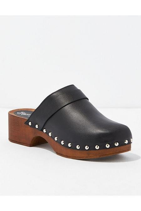 Seychelles Womens Loud and Clear Clog Women's Black 8 by AMERICAN EAGLE