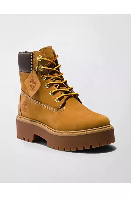 Timberland Stone Street 6-Inch Waterproof Platform Boot Women's Tan by AMERICAN EAGLE