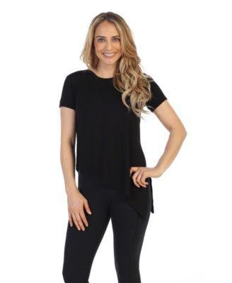 Side Tie Studio Tee by AMERICAN FITNESS COUTURE
