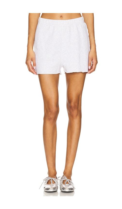 American Vintage Atubay Short in Light Grey by AMERICAN VINTAGE