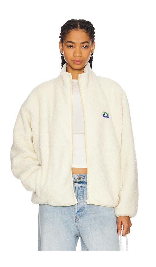 American Vintage Sherpa Jacket in Cream by AMERICAN VINTAGE