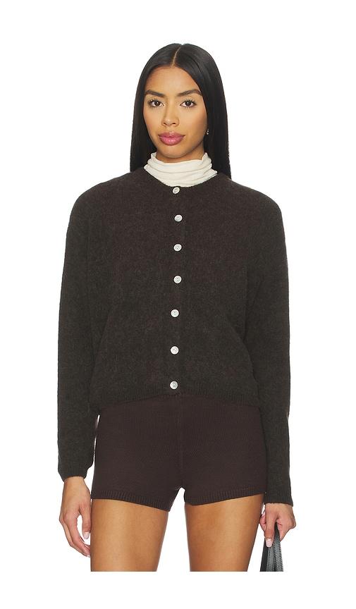 American Vintage Vitow Cardigan in Brown by AMERICAN VINTAGE