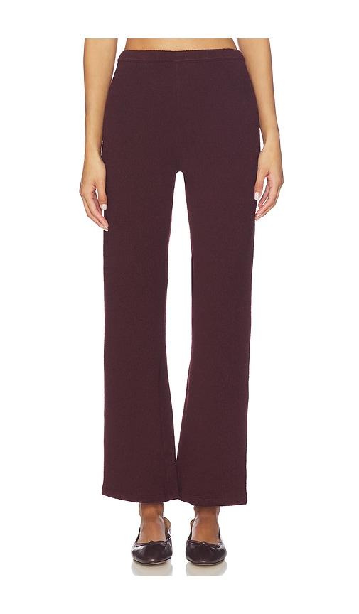 American Vintage Ytibay Pant in Burgundy by AMERICAN VINTAGE