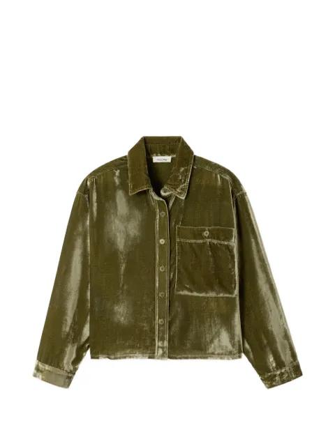 Ankaz velvet shirt by AMERICAN VINTAGE