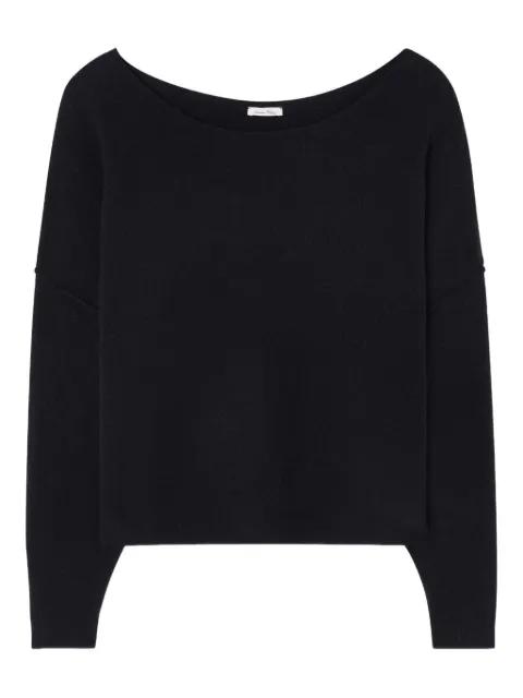 Damsville boat-neck ribbed sweater by AMERICAN VINTAGE