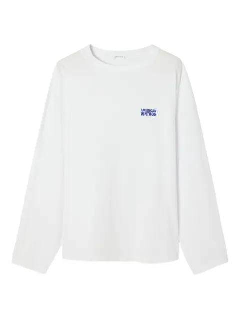 Gixy long-sleeve T-shirt by AMERICAN VINTAGE