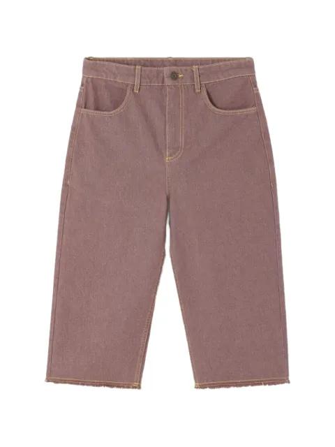 Grezbay raw-edge denim shorts by AMERICAN VINTAGE