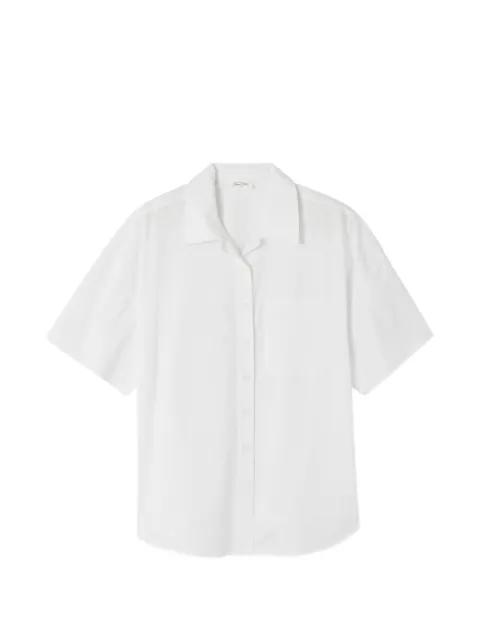 Havanarow buttoned-up pocket-detail cotton shirt by AMERICAN VINTAGE