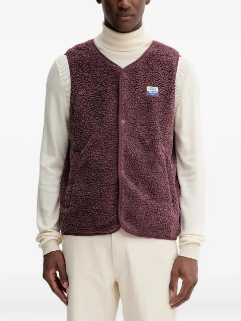 Hoktown button-up gilet by AMERICAN VINTAGE