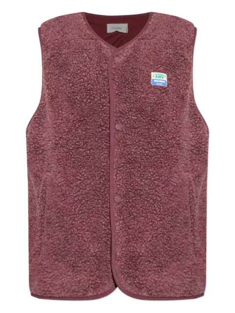 Hoktown buttoned gilet by AMERICAN VINTAGE