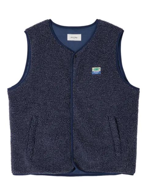 Hoktown sherpa gilet by AMERICAN VINTAGE