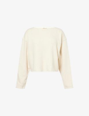 Itonay Boatneck Cotton-Blend Jumper by AMERICAN VINTAGE