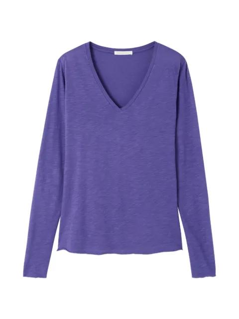 Jacksonville long-sleeved V-neck T-shirt by AMERICAN VINTAGE