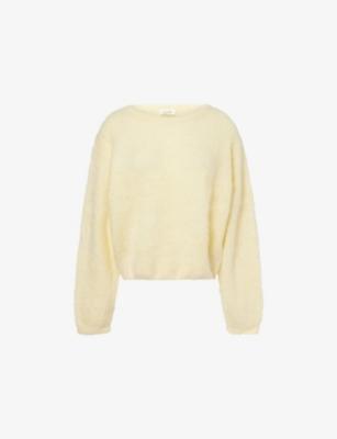Niby Boxy-Fit Alpaca-Blend Jumper by AMERICAN VINTAGE