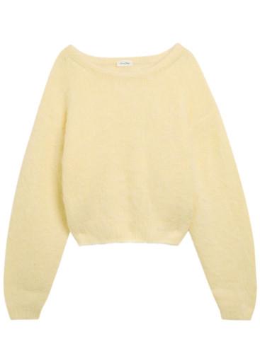 Niby brushed alpaca-blend jumper by AMERICAN VINTAGE
