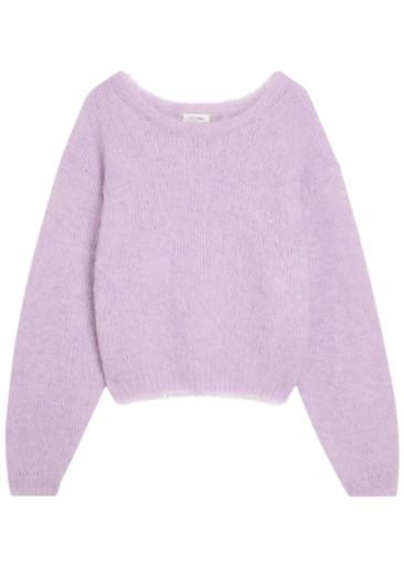 Niby brushed alpaca-blend jumper by AMERICAN VINTAGE