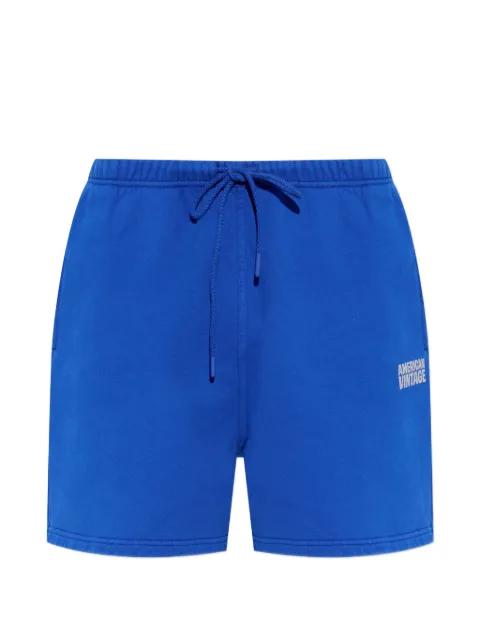 Plizzy drawstring shorts by AMERICAN VINTAGE