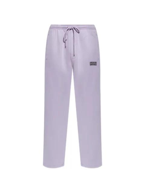 Plizzy drawstring track pants by AMERICAN VINTAGE