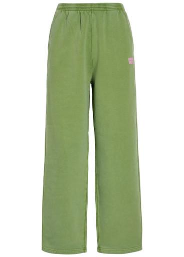 Plizzy logo-print cotton sweatpants by AMERICAN VINTAGE