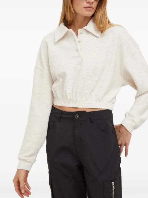 Polo-neck cropped top by AMERICAN VINTAGE