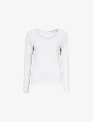 Sonoma Scoop-Neck Cotton T-Shirt by AMERICAN VINTAGE