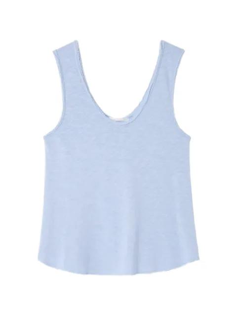Sonoma raw-edge tank top by AMERICAN VINTAGE