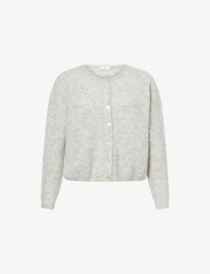 Vitow Round-Neck Alpaca-Blend Cardigan by AMERICAN VINTAGE