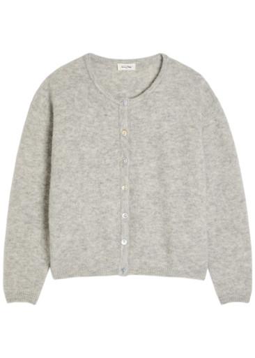 Vitow brushed-knit cardigan by AMERICAN VINTAGE