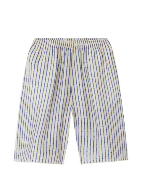 Zivow striped drawstring shorts by AMERICAN VINTAGE